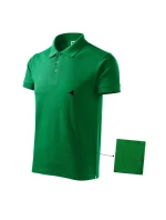 Polokošeľa Malfini Cotton M MLI-21216 trávovo zelená