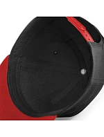 Beechfield B 615 Detská 5-panelová čiapka „Snapback“ 53.0615 čierna/surfovo modrá