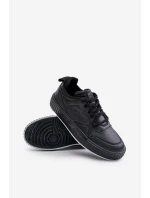 Sneakersy Męskie Z Eko Skóry Big Star OO174004 Czarne