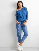 Blúzka RV BZ 4691.45P tmavo modrá