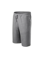 Pánske pohodlné šortky tmavosivé zvýraznené Pánske pohodlné šortky tmavosivé zvýraznené
