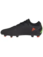 Unisex športová obuv kopačky X Speedportal.3 FG GW8453 Black with coral - Adidas