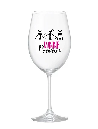 VYŽADOVANÉ CVIČENIE - číry pohár na víno 350 ml