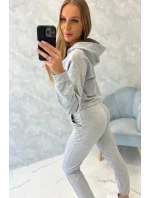 Šedá sada s potlačou Šedá sada s potlačou