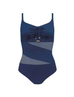Dámske jednodielne plavky S684V Fashion2 - Self