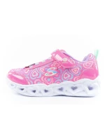 Skechers S Lighs-Heart Topánky pre dievčatá Športové pohodlné LED