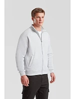 Mikina Fruit of the Loom Premium Sweat Jacket 16.2228 svetlo grafitová Mikina Fruit of the Loom Premium Sweat Jacket 16.2228 svetlo grafitová