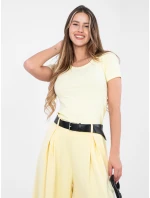 Blúzka RV BZ A1191.77 svetložltá