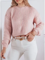 Dámsky oversize sveter BILLIS pink FashionStreet MY2283