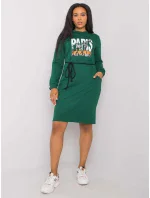 Šaty LK SK 508299.30 tmavo zelená