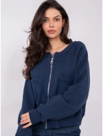 WT BL mikina A1452.99 tmavomodrá