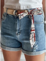 Dámske džínsové šortky BELTLOVE blue FashionStreet SY0469