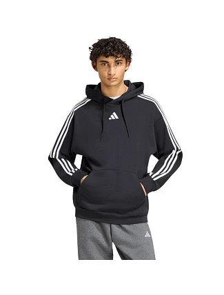 Pánska mikina adidas Essentials 3-Stripes French Terry Hoodie, čierna, KY6605 Pánska mikina adidas Essentials 3-Stripes French Terry Hoodie, čierna, KY6605
