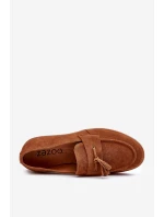 Pánske semišové mokasíny Zazoo 1566 brown Pánske semišové mokasíny Zazoo 1566 brown