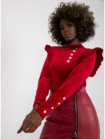 Blúzka DHJ BZ 6533A.44P gaštanová Blúzka DHJ BZ 6533A.44P gaštanová