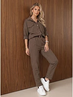 Dámska súprava s blúzou a nohavicami Fango FashionStreet AY1238 Dámska súprava s blúzou a nohavicami Fango FashionStreet AY1238