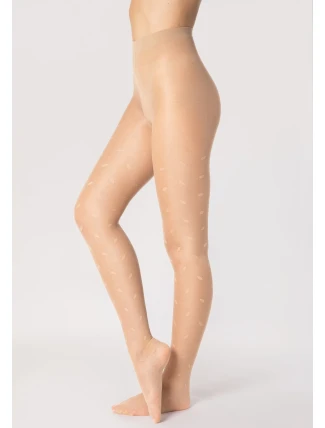 Fiore pančuchy G 6078 Sandy 15 den 2-4