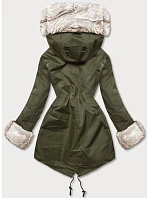 Parka s kožušinovou podšívkou army (5M3187-136)