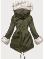 Parka s kožušinovou podšívkou army (5M3187-136)