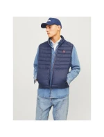 Jack & Jones bez rukávov JJEMULTI BODYWARMER COLLAR NOOS 12258457 NAVY BLAZER/TRUE RED