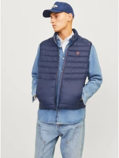 Jack & Jones bez rukávov JJEMULTI BODYWARMER COLLAR NOOS 12258457 NAVY BLAZER/TRUE RED