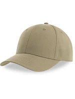 Atlantis Headwear Joshua 6-panelová bejzbalová čiapka 33.0109 khaki Atlantis Headwear Joshua 6-panelová bejzbalová čiapka 33.0109 khaki