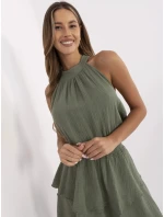 Šaty MI SK 92166.71P khaki