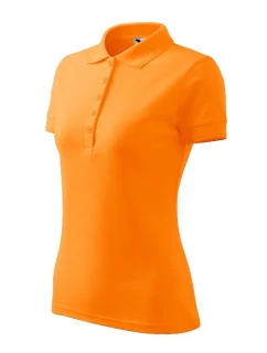 Polokošeľa Pique Polo tangerine orange
