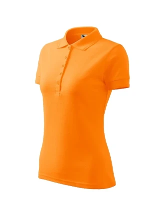 Polokošeľa Pique Polo tangerine orange