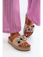 Papuče model 198432 Krok v štýle Papuče model 198432 Krok v štýle