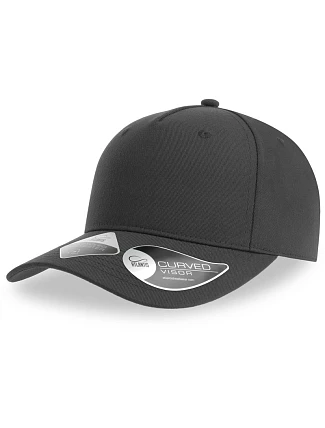 Atlantis Headwear Fiji 5-panelová bejzbalová čiapka 33.0103 tmavošedá