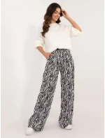 EM nohavice SP 1067.91 biela čierna