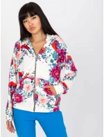 Mikina RV BL 8143.83P biela a červená