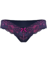 Čipkované tangá V-9418 modrá - Axami Čipkované tangá V-9418 modrá - Axami