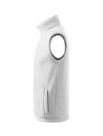 Next Fleecová vesta unisex biela