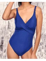 Jednodielne plavky 7211 M2 modrá - Anita