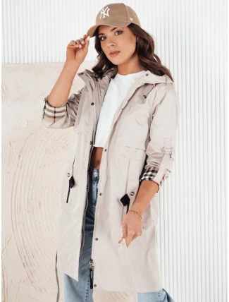 Dámska prechodná bunda CIVIT ecru FashionStreet TY4214