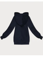 Voľná klokanová mikina S'West navy blue (B-11#) Voľná klokanová mikina S'West navy blue (B-11#)