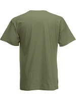Tričko Fruit of the Loom Original T 16.1082, klasická olivová farba