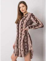 Šaty TO SK 1103 9.10P hnedá