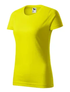 Základné dámske tričko lemon