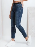 Dámske džínsové nohavice BEVINO tmavomodré FashionStreet UY2200