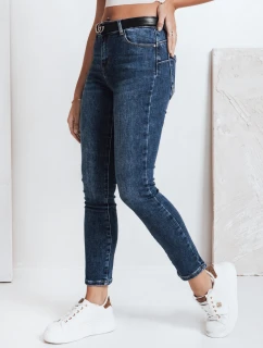Dámske džínsové nohavice BEVINO tmavomodré FashionStreet UY2200