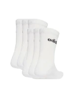 Adidas Linear Crew ponožky s polstrovaním 6 párov JL6096