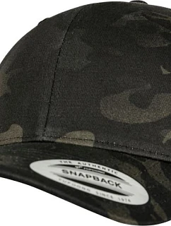 Flexfit 6606MC 6-panelová retro čiapka Multicam® 55.06MC multicam black