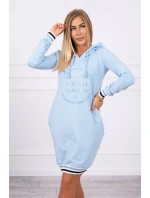 Modré šaty Brooklyn