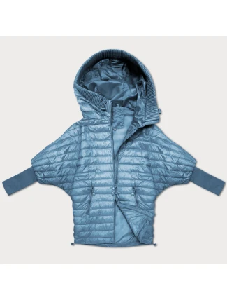 Dámska modrá bunda Minority (P3-6913-30)