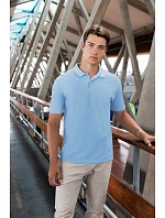 Russell Athletic 570M Pánske piqué polo „Authentic Eco“ 10.570M biele Russell Athletic 570M Pánske piqué polo „Authentic Eco“ 10.570M biele