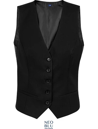 NEOBLU Max Women Dámska vesta 24.3167 deep black