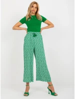 Nohavice D73770R62237A zelená